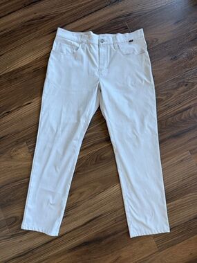 Travis Mathew White Performance Golf Pants